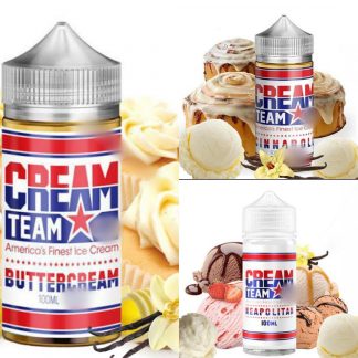 SABORIZANTE CREAM TEAM DE KINGS CREST 100ML 3% SERIE DE EXCELENTES POSTRES
