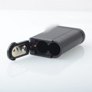 PORTA BATERIAS 2X18650 CENTAURUS  Q200 LOS 200W NEGRO FIBRA DE CARBONO